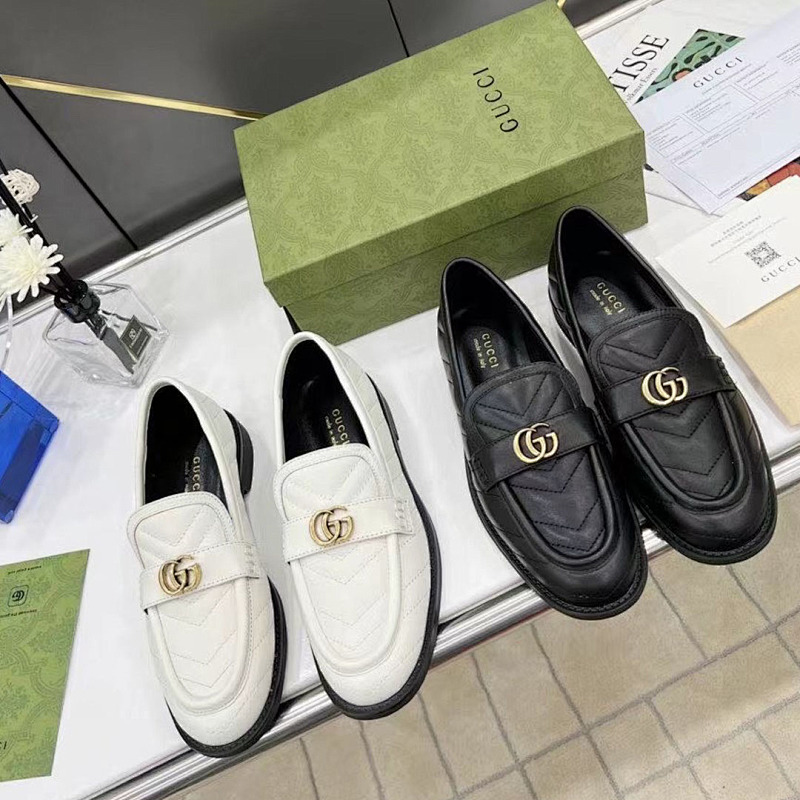 OGS29 Women 35-42 Leather Shoes with box
