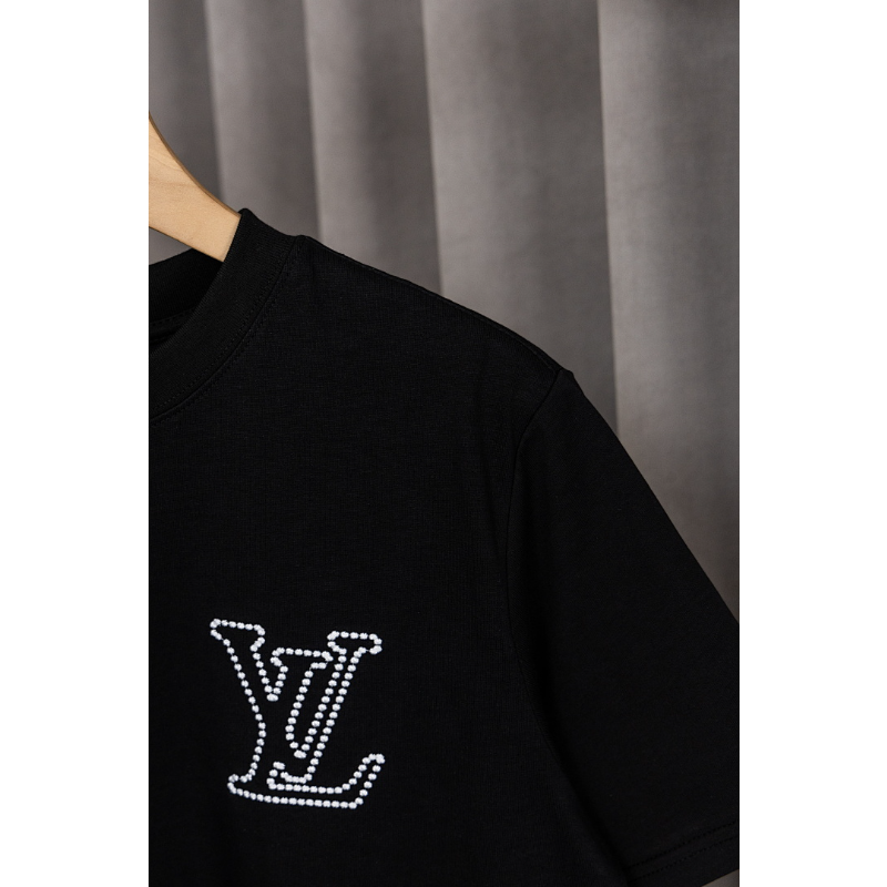 LVC49 New men's and women's summer pure cotton top T-shirt clothing