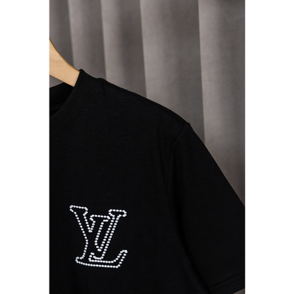 LVC49 New men's and women's summer pure cotton top T-shirt clothing