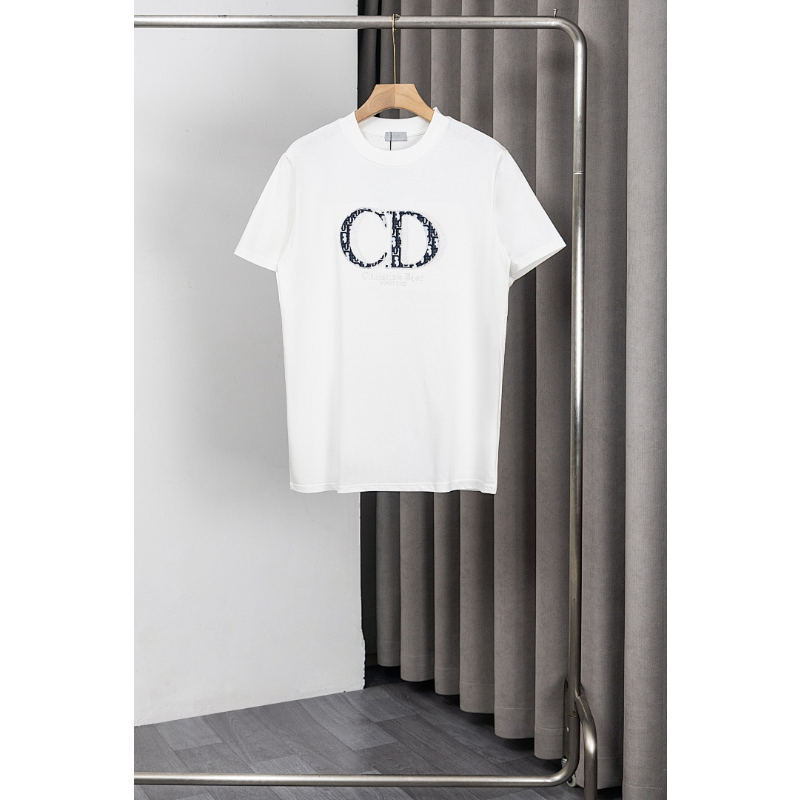 DIC35 New men's and women's summer pure cotton top T-shirt clothing