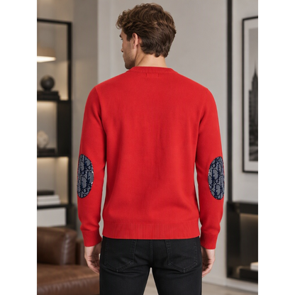 DIC202 New men's autumn and winter round neck sweater pullover sweater wool sweater clothing