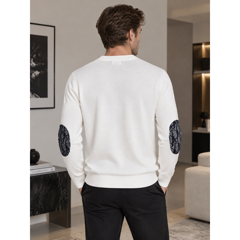 DIC202 New men's autumn and winter round neck sweater pullover sweater wool sweater clothing