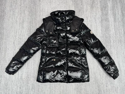 110221  New wool woven hooded down jacket Top quliaty 1:1 clothing