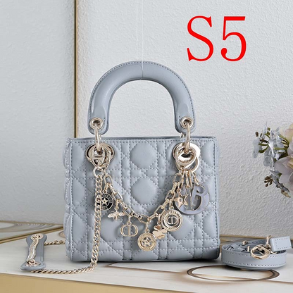 LDP56 Leather bag 17-15-8cm Hand bag