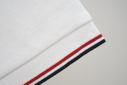 MOC039  New high-quality men's short sleeved polo shirt clothing