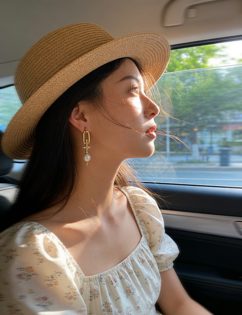 A1239 Women's new fashionable earrings and jewelry