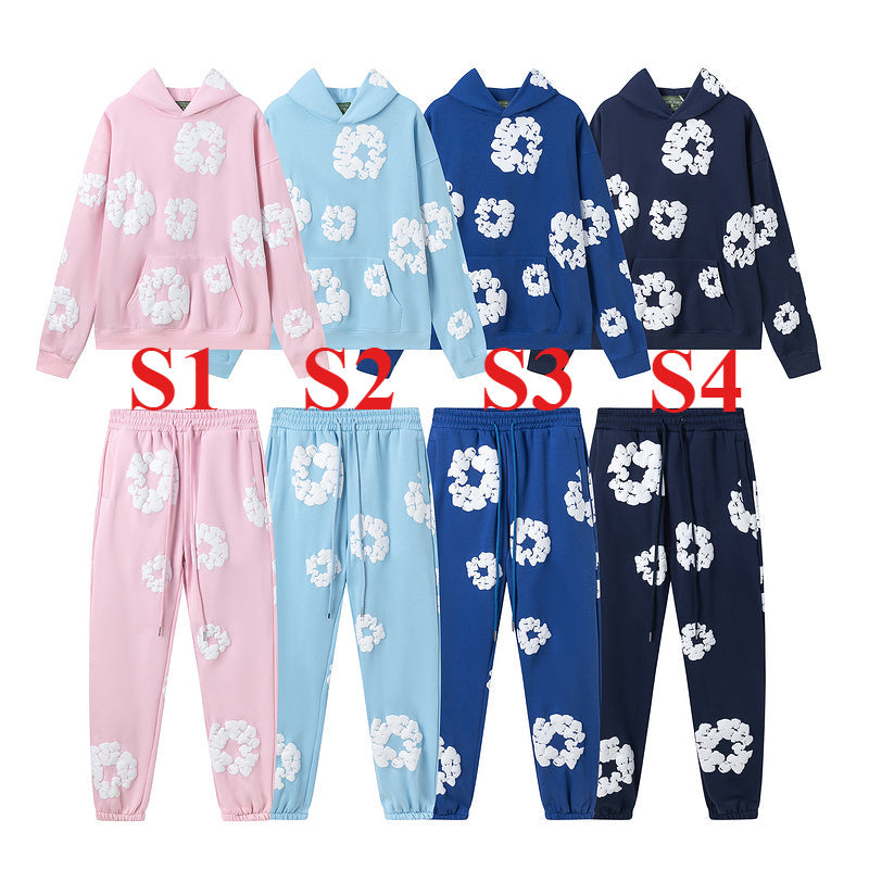 MMC6 New Kapok Flower Set Hoodie+Sports Pants clothes