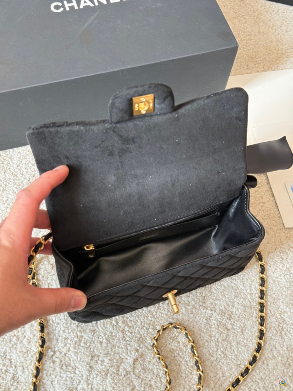 ACP54 Velvet Leather Bag 19-13CM Bags With Box