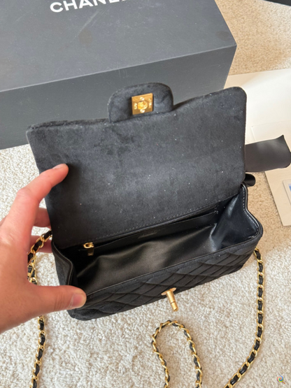 ACP54 Velvet Leather Bag 19-13CM Bags With Box