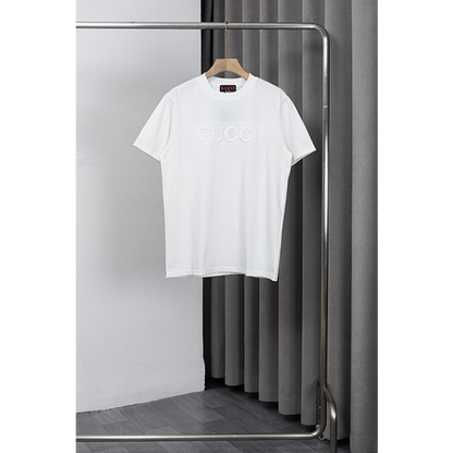 GUC20 New men's and women's summer pure cotton top T-shirt clothing