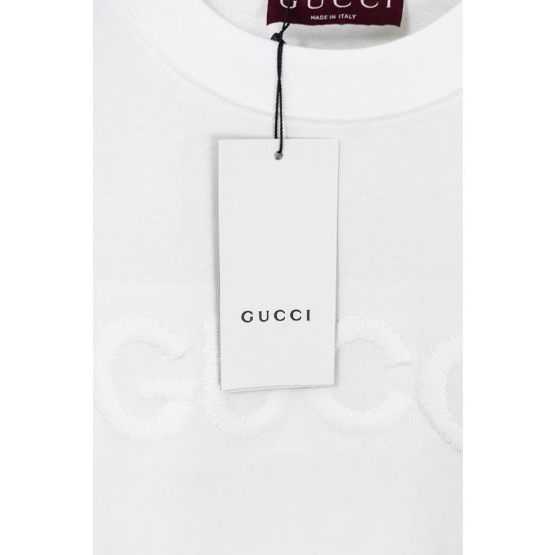 GUC20 New men's and women's summer pure cotton top T-shirt clothing