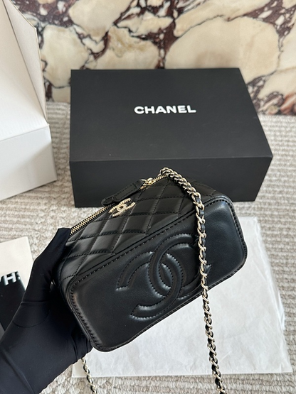 ACP71 Leather Bags 17CM Bag with Box