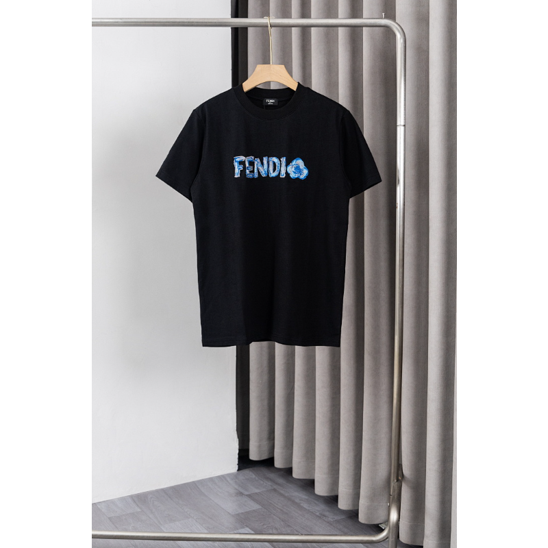 FEC2 New men's and women's summer pure cotton top T-shirt clothing