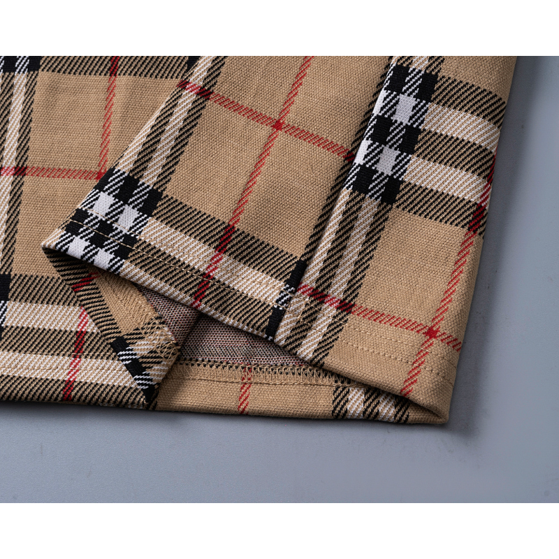 BUC034  New men's summer short sleeved cotton T-shirt clothing