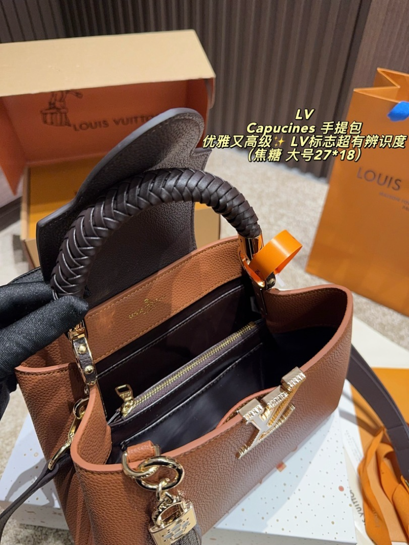 MLP011   Women's new fashionable high-end 27 * 18/20 * 14cm handbag