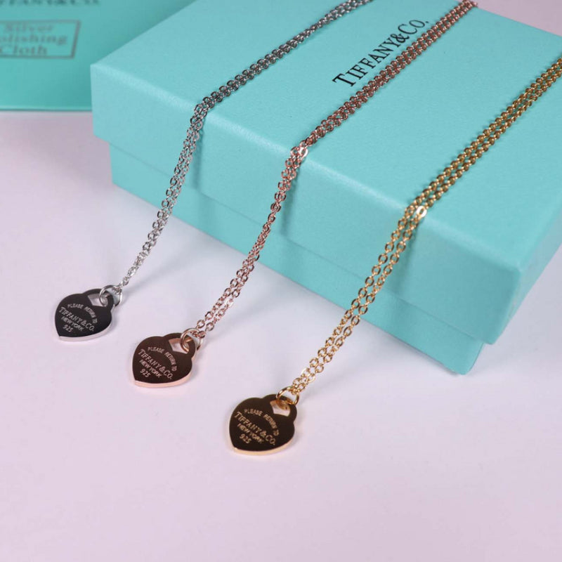 TN97 Necklace 316L steel plating gold Jewelry