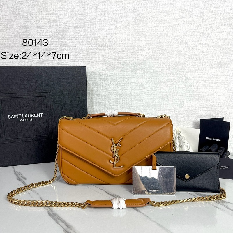 LYP43 Leather Bag 24-14-6CM Shoulder Bags