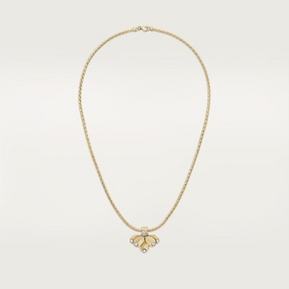 X709   Women's coffee bean necklace, earring set jewelry