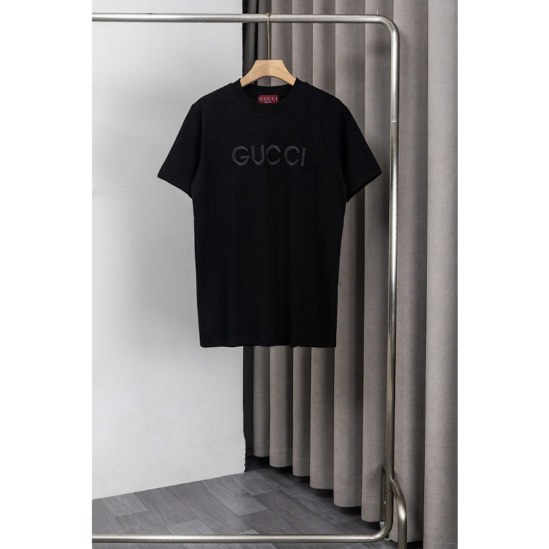 GUC20 New men's and women's summer pure cotton top T-shirt clothing