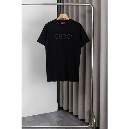 GUC20 New men's and women's summer pure cotton top T-shirt clothing