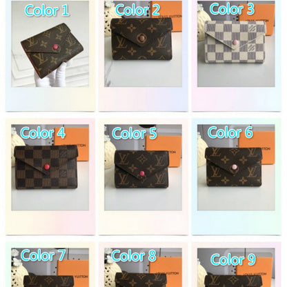 LLP52 Fashion zipper wallet portable wallet 12X9X2cm