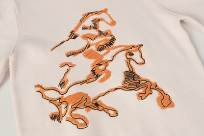 BUC033  Autumn and winter new high-quality men's and women's fashion brand new sweater jacquard letter clothing