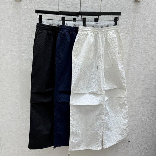 ALP1  Women's early autumn new style solid color simple pants