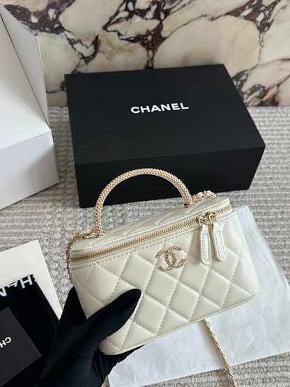 ACP71 Leather Bags 17CM Bag with Box