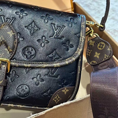 ALP5 Leather Bag 25-15-9CM PVC Handbag With Box