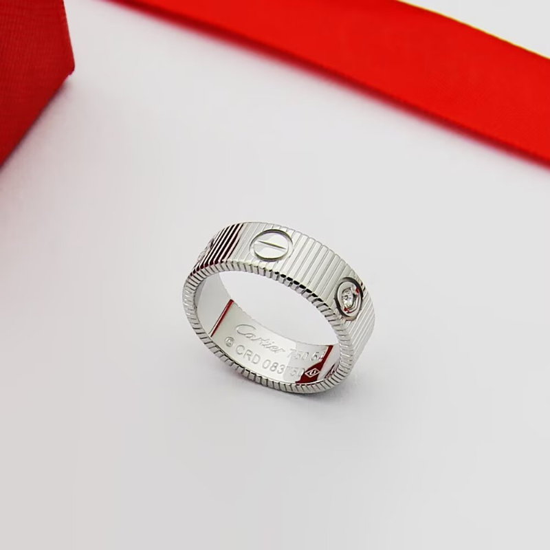 CAR61 carter new style LOVE ring for men and women with logo  high quality