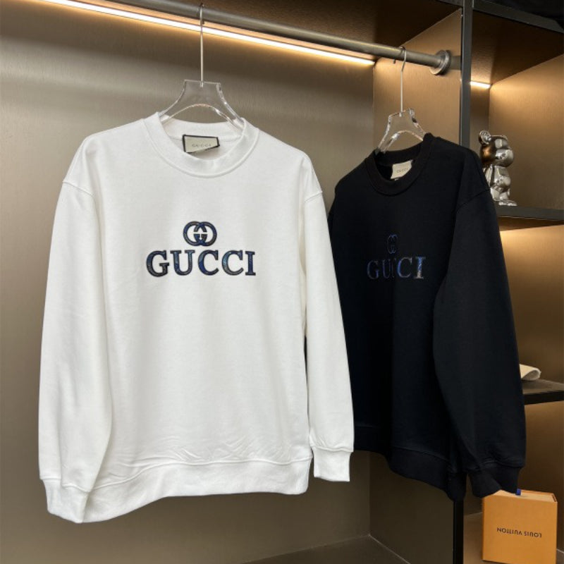 GUC097   New men's and women's round neck long sleeved sweatshirt casual clothes