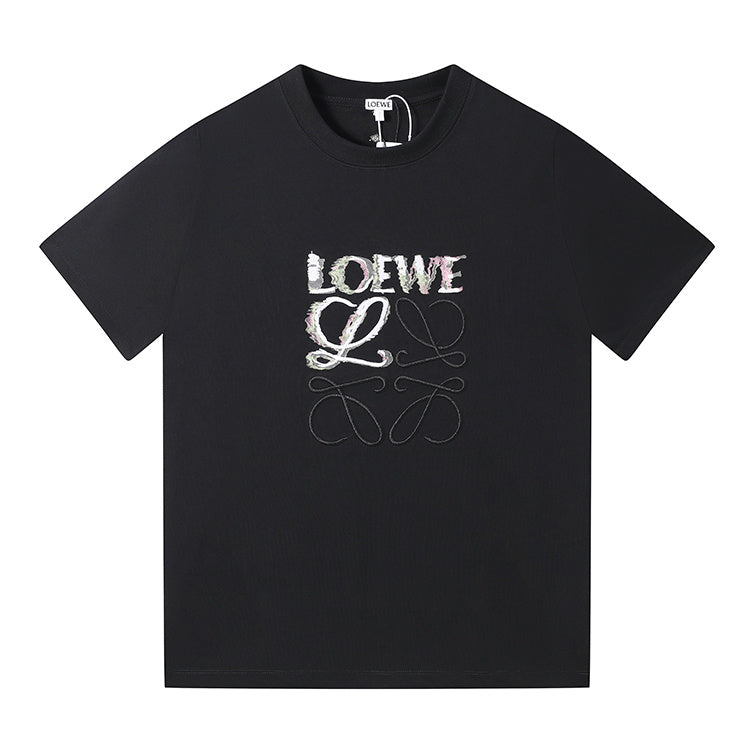 LOC15  Men's and women's summer short-sleeved T-shirt clothes