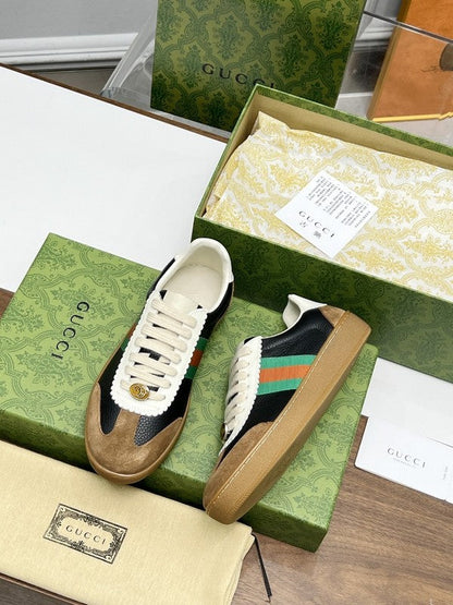 OGS39 Leather Women 35-42 And Men 40-46 Shoes With box