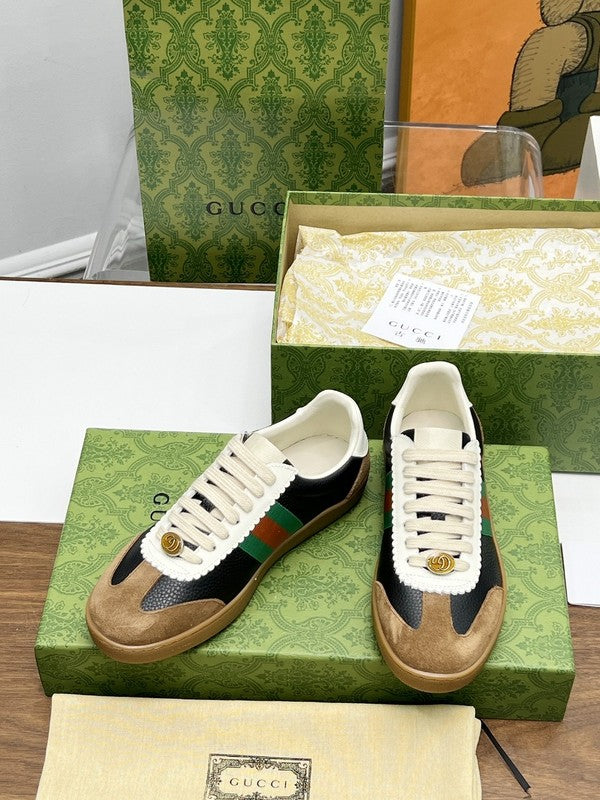 OGS39 Leather Women 35-42 And Men 40-46 Shoes With box