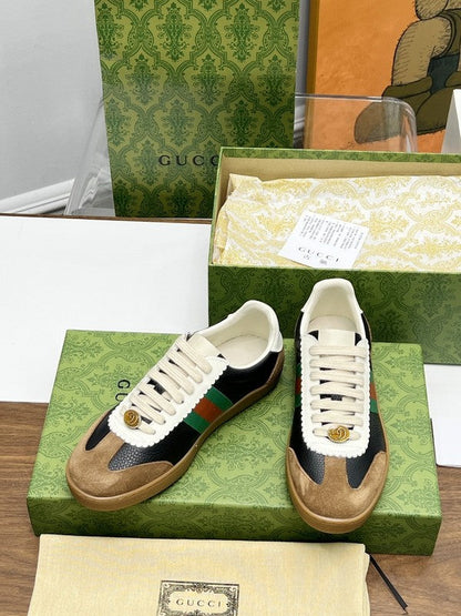OGS39 Leather Women 35-42 And Men 40-46 Shoes With box