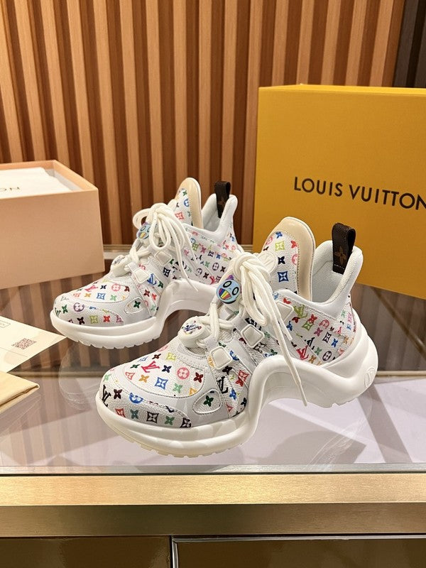 OLS38 Leather Women 5.5CM Shoes 35-41 with box