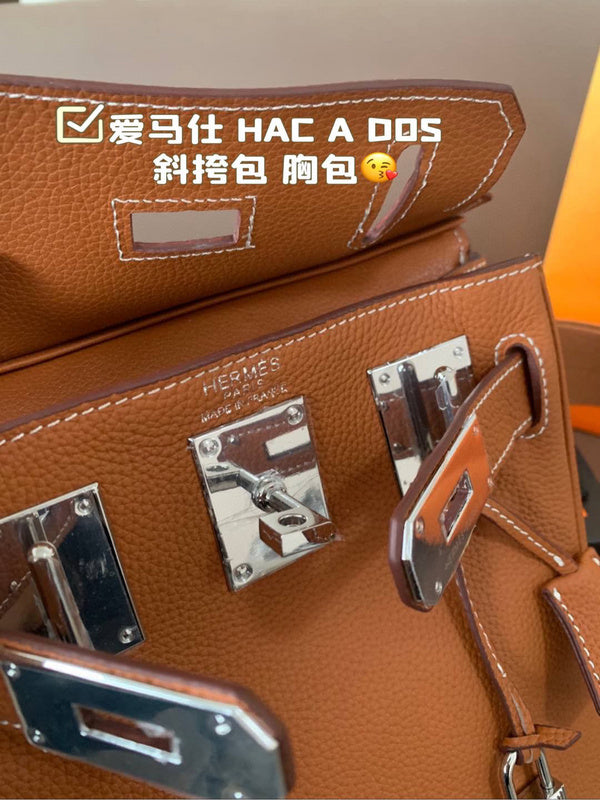 AHP3 Leather Bag 21-19CM Shoulder bags with box