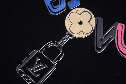 LVC002  Men's and women's summer short-sleeved T-shirt clothes