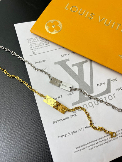 L168  Men's and women's titanium steel bracelet jewelry