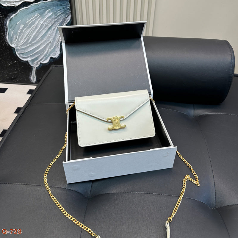 ACP03 Leather Bag 19-13CM Shoulder bags with box