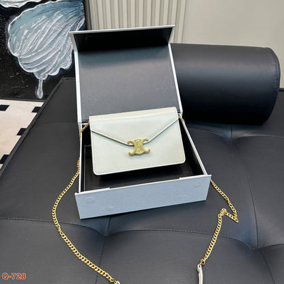 ACP03 Leather Bag 19-13CM Shoulder bags with box