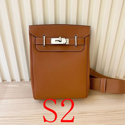 LHP4 Leather18-28-8CM Bag Shoulder 69~125CM Strap Bags