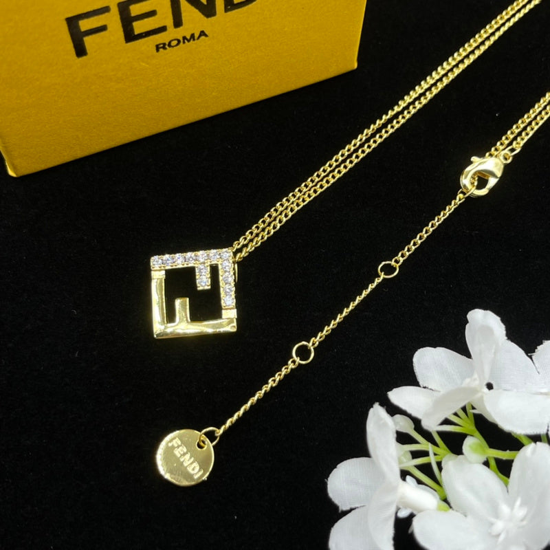 FEN1  Necklace 316L steel plating gold Jewelry