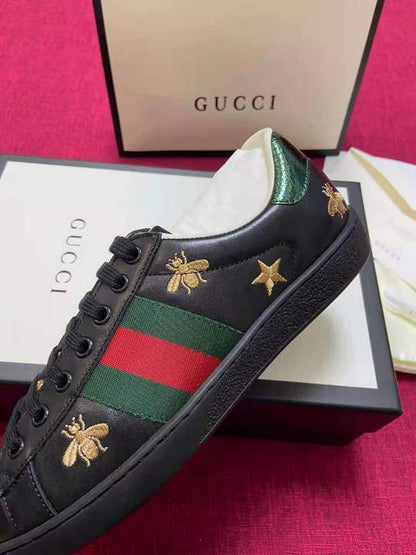 OGS13 Leather women 35-40 And men 40-45 shoes With box