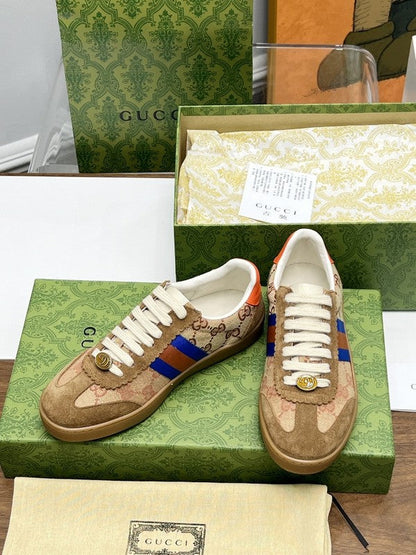 OGS41 Leather Women 35-42 And Men 40-46 Shoes With box