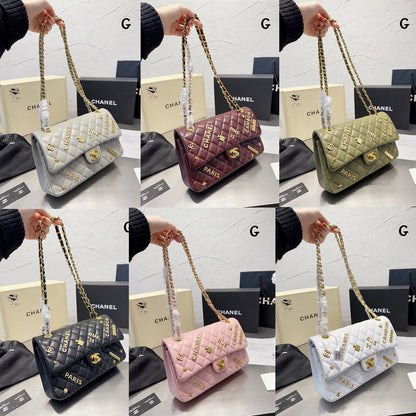 MCP39 Shoulder Bag 25-9-19CM Leather Bags With box