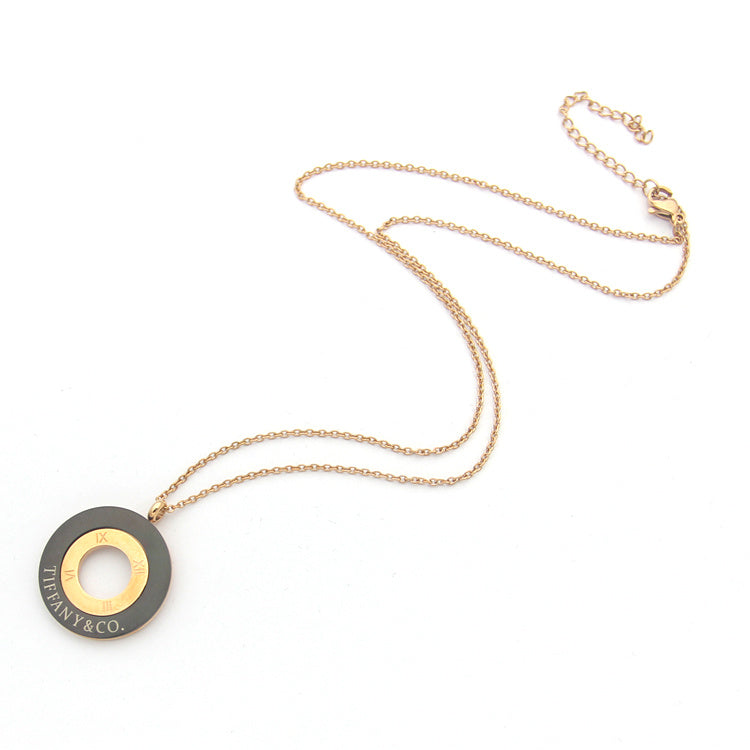 TN4 Necklace 316L steel plating gold necklaces   Jewelry