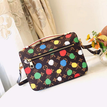 LLP012 High quality leather bag 25x19x7cm