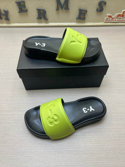 YYS1 Leather Slippers Size 38-45 Shoes with Box