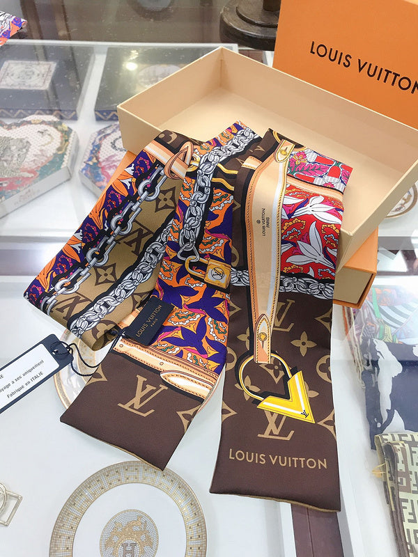 XLC9 Silk satin 8-120CM scarf